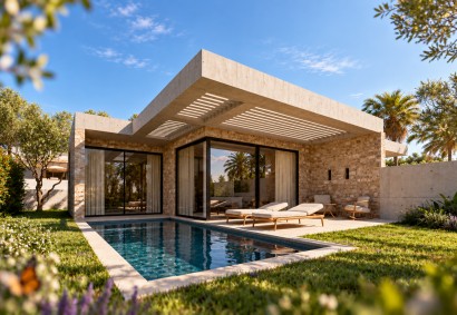 Chlorakas Villa Pareada Propiedad en Venta | SAA11946